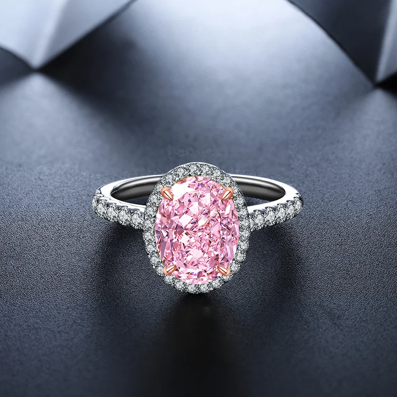 

NEW Design Popular 2.0ct, 10*7.5mm Oval Shape 925 Sterling Silver Ring Simulated Diamond Jewelry