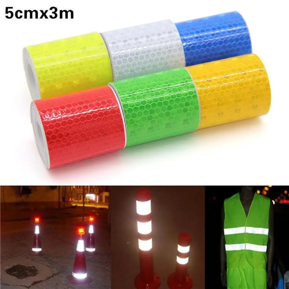 Светоотражающая велосипедная клейкая лента флуоресцентные аксессуары для