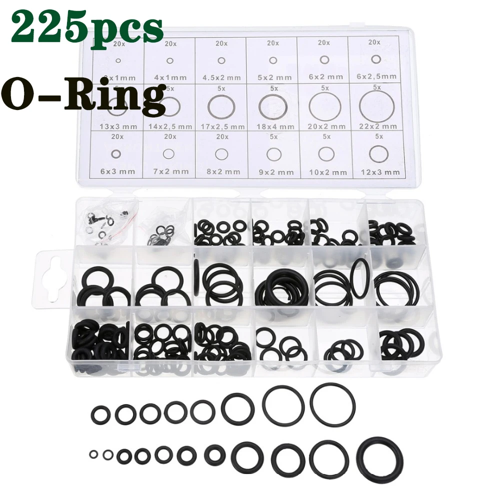 225 шт./кор. резины бутадиен-нитрильный каучук o-образный кольцо круглого сечения