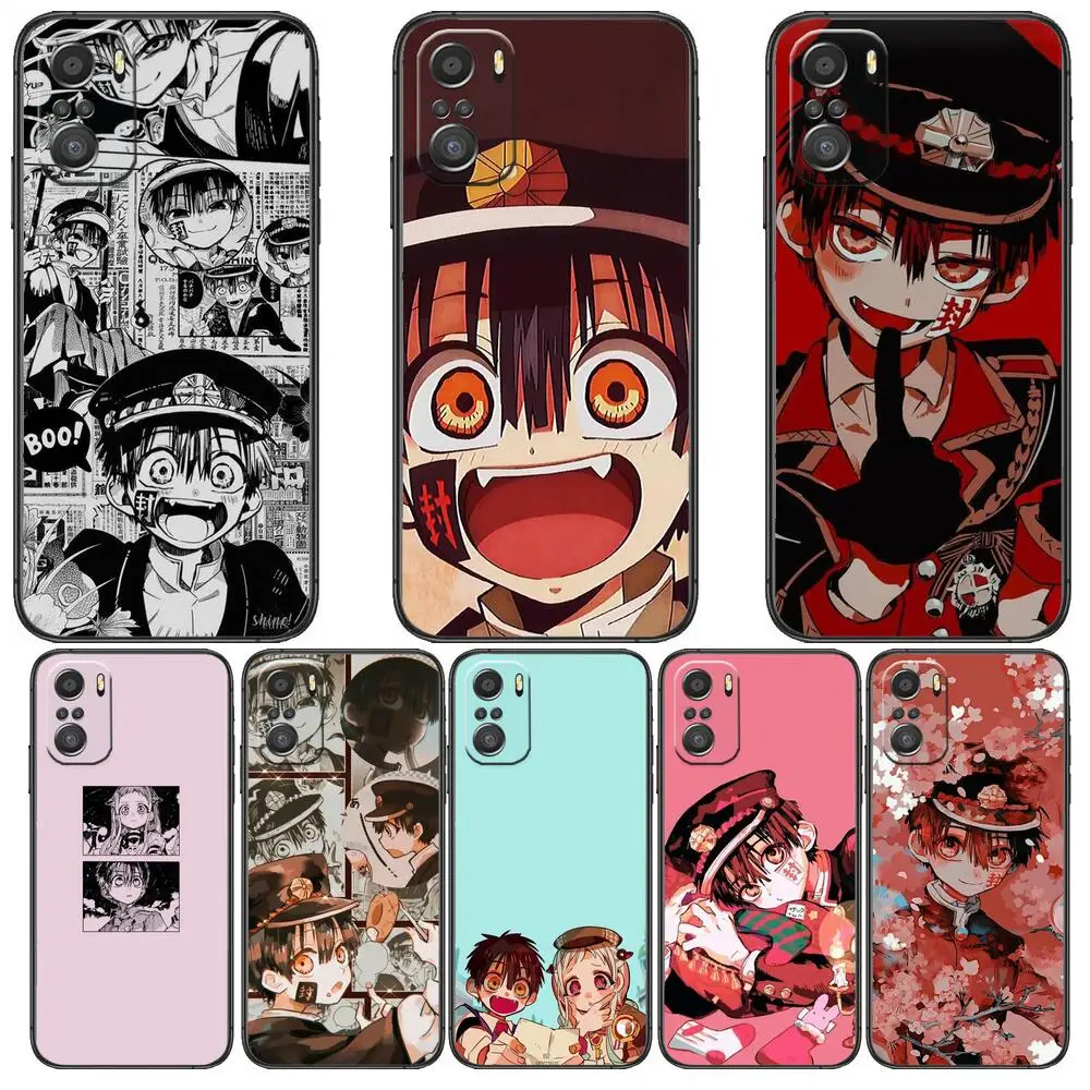 

Toilet-bound Hanako-Kun anime For Xiaomi Redmi Note 10S 10 9T 9S 9 8T 8 7S 7 6 5A 5 Pro Max Soft Black Phone Case
