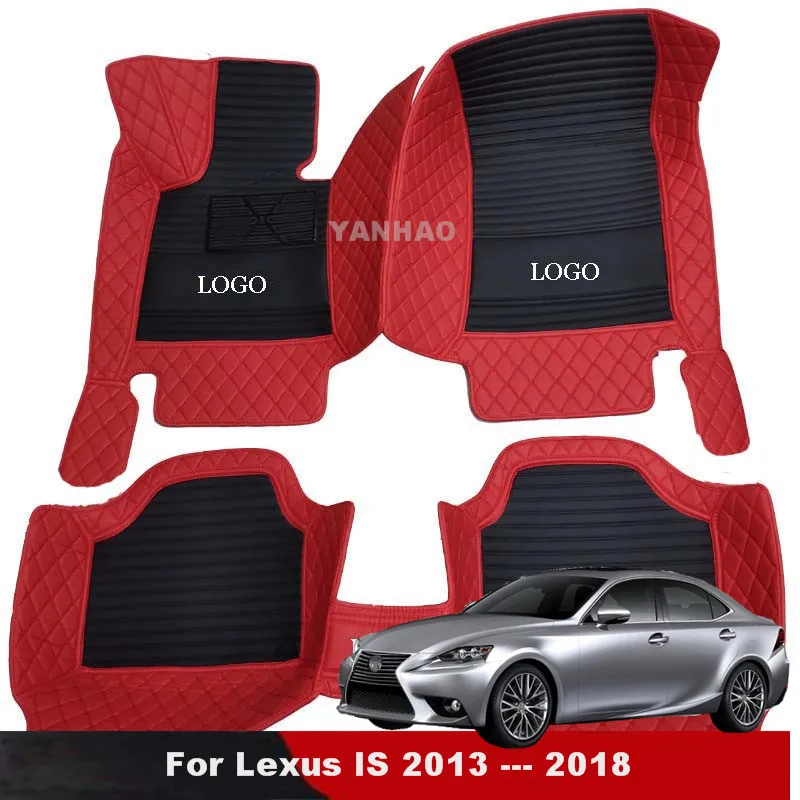 

Автомобильные коврики для Lexus IS IS200t IS300h IS250 2013 2014 2015 2016 2017 2018 аксессуары для автомобильного стайлинга кожаный противогрязный ковер