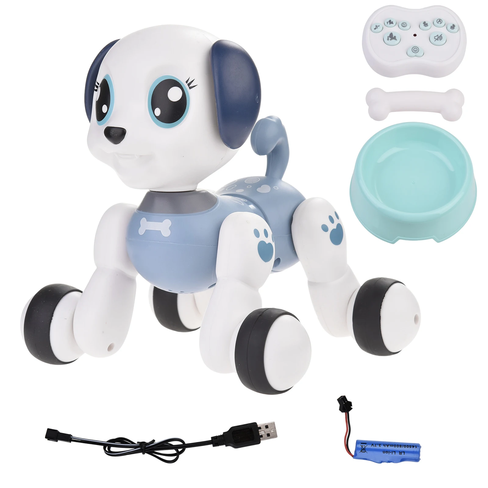 

New Remote Control Dog Interactive Educational Toy With Good Performance And Cartoon Pet Dog Design For Children Kids Boys Girls