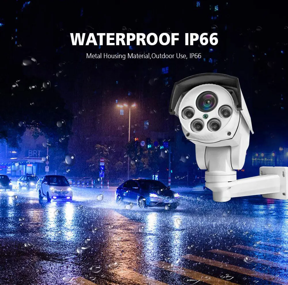 

3.0MP 10X Motorized Auto Zoom 5-50mm Varifocal IP Camera POE 2.0MP HD ONVIF Outdoor PTZ P2P IP Camera For CCTV NVR Cam System