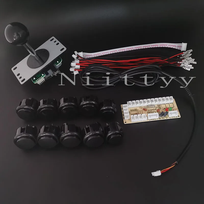 Аркадный шкаф джойстик DIY Kit Zero Delay USB энкодер для ПК PS3 Sanwa Джойстик Аркада кнопки