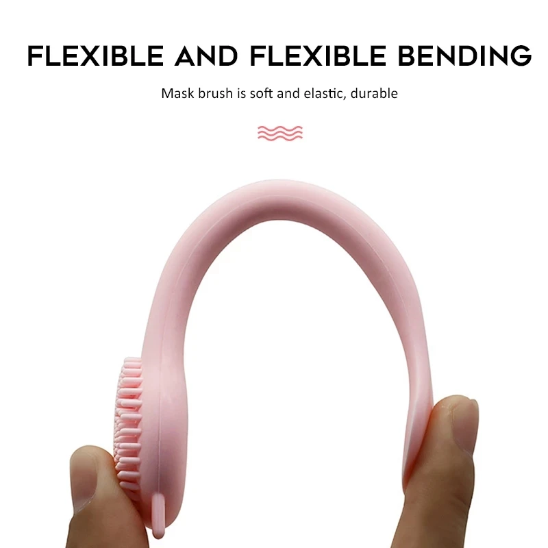 Мягкие Силиконовые чистка лица кисти Отшелушивающий очиститель пор средство для