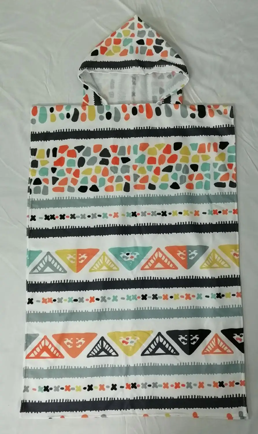 Новинка! Ботильоны в этническом стиле с геометрическим принтом Шевроны