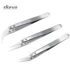 Новый Непроводящий керамический Пинцет IC SMD SMT, обратный пинцет, термостойкий, 1000 градусов, ручные инструменты