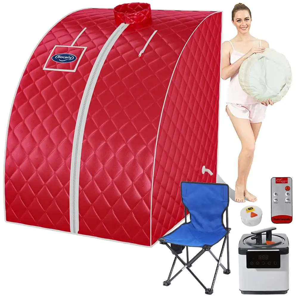 

2.6L Portable Folding steam Sauna Room SPA larger Tent Steam Generator Lose Weight Detox Therapy Sauna Cabin Household