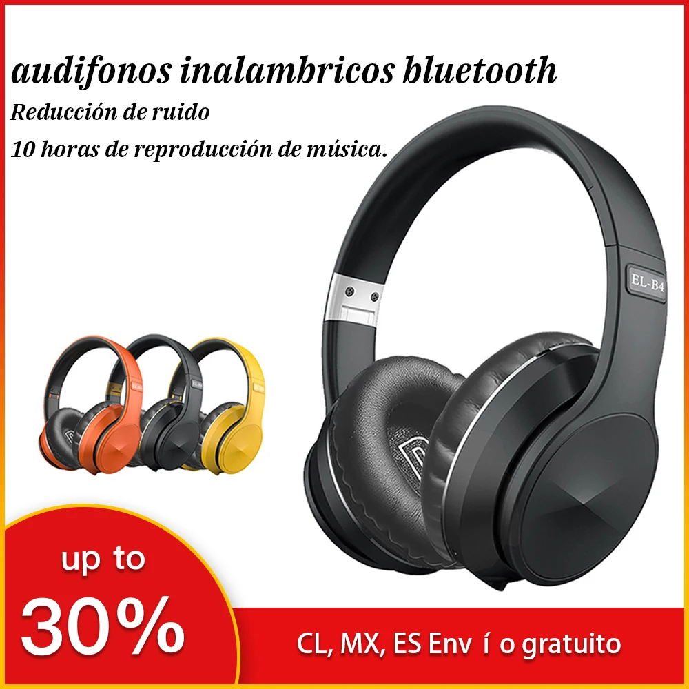 

audifonos inalambricos bluetooth Plegable audifonos inalambricos estero 3D sobre oreja auriculares con funcion de microfono y TF