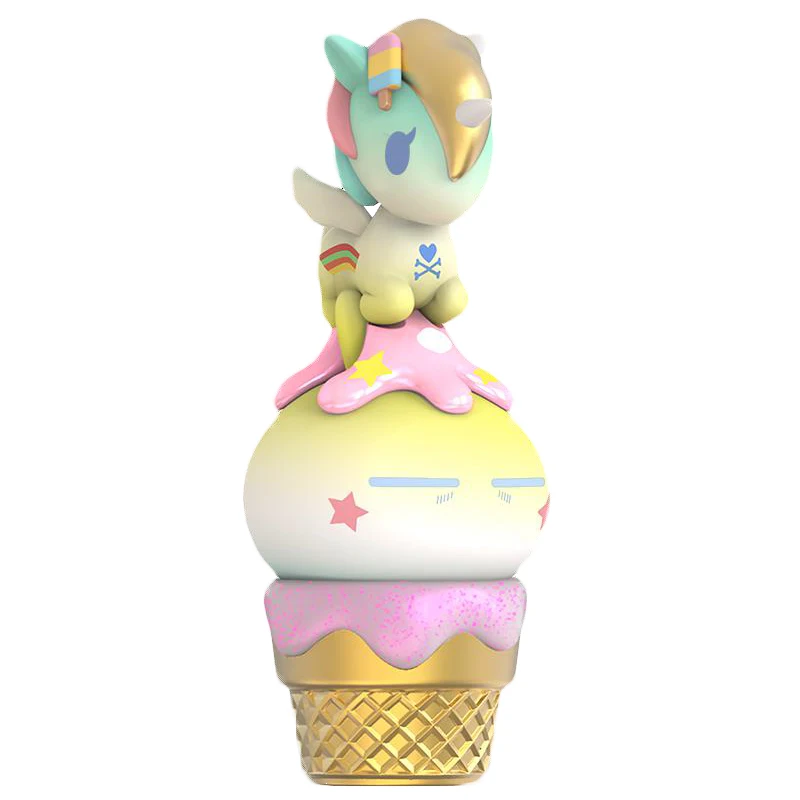 6 шт./лот коробка для слепых игрушек сумка Токидоки единорога мороженого коробок