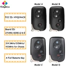 KEYECU умный дистанционный Автомобильный ключ с 3 4 кнопками-FOB для Lexus RX350 RX450h GX460 CT200h FCC ID: HYQ14ACX плата: 271451-5290G N E