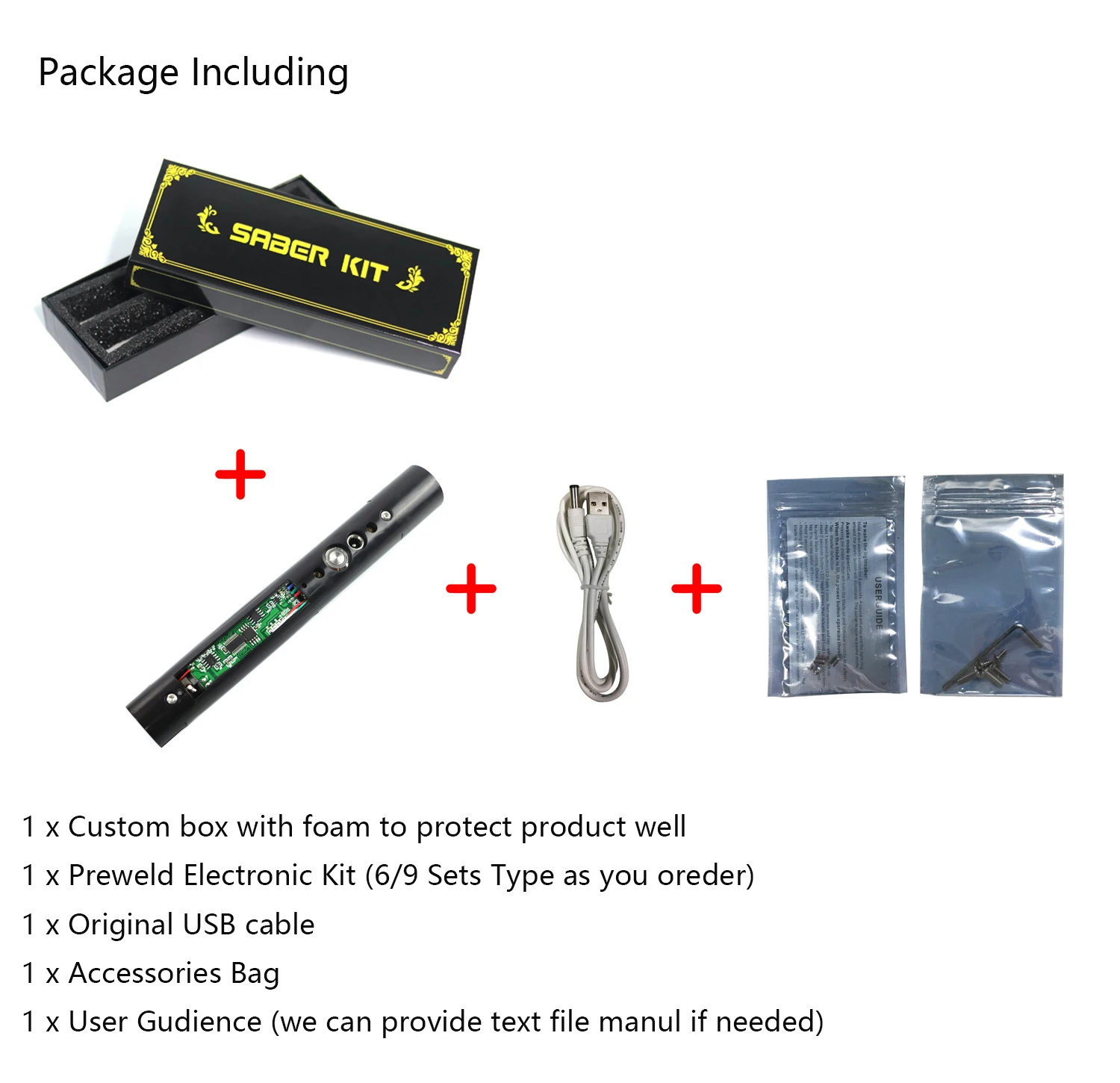 

LGT Lightsaber Smooth Swing Soundboard with Infinite Color Changing 9 Sound Fonts FOC Lock Up Blaster Light Saber Electronic Kit