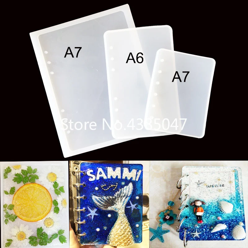 Форма для блокнота А5/А6/А7 рукоделия сделай сам пресс-форма эпоксидной смолы