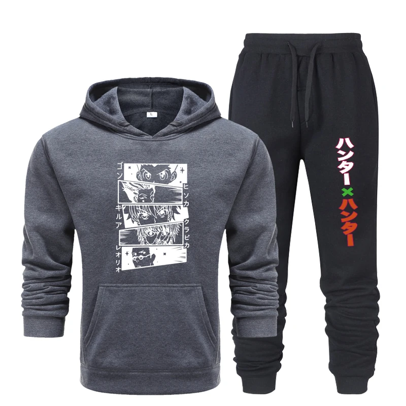 

New Tracksuit Brand New Fashion Men Sportswear Hunter Print Men Hoodies Pullover Hip Hop Mens Patchwork Sweatshirts Clothing