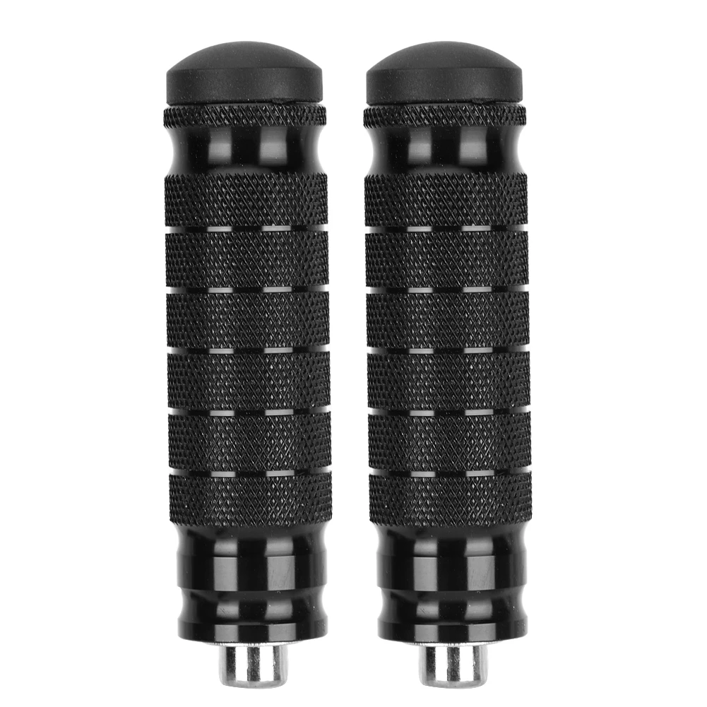 

2pcs CNC Motorcycle Rear Footrests Universal M8 Non-slip Foot Rest Pegs Pedals Motorcycle Footrests