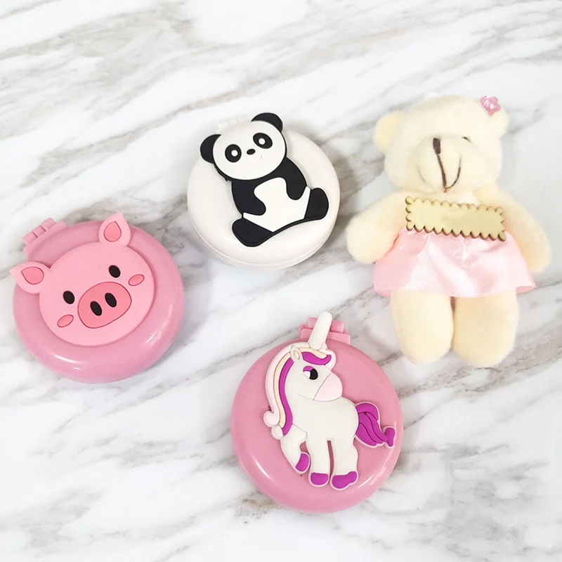 1 шт. расческа для макияжа с зеркалом|Расчески| |