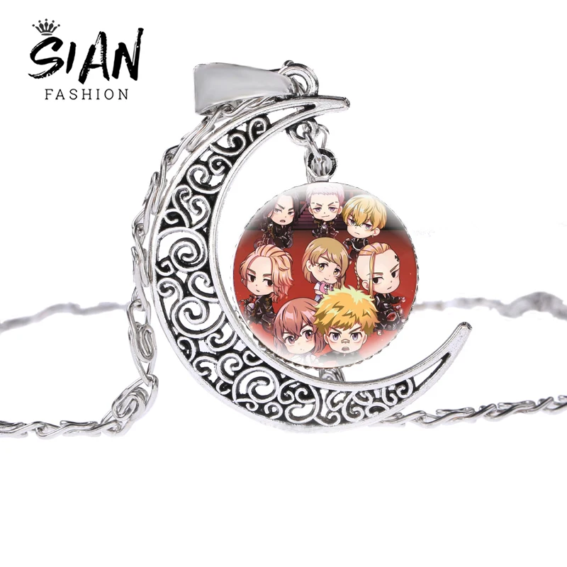 Ожерелье с токийским призраком ожерелье художественной росписью стеклянные