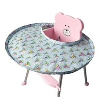 baby eating table mat baby feeding saucer high chair cover for kids highchair cover