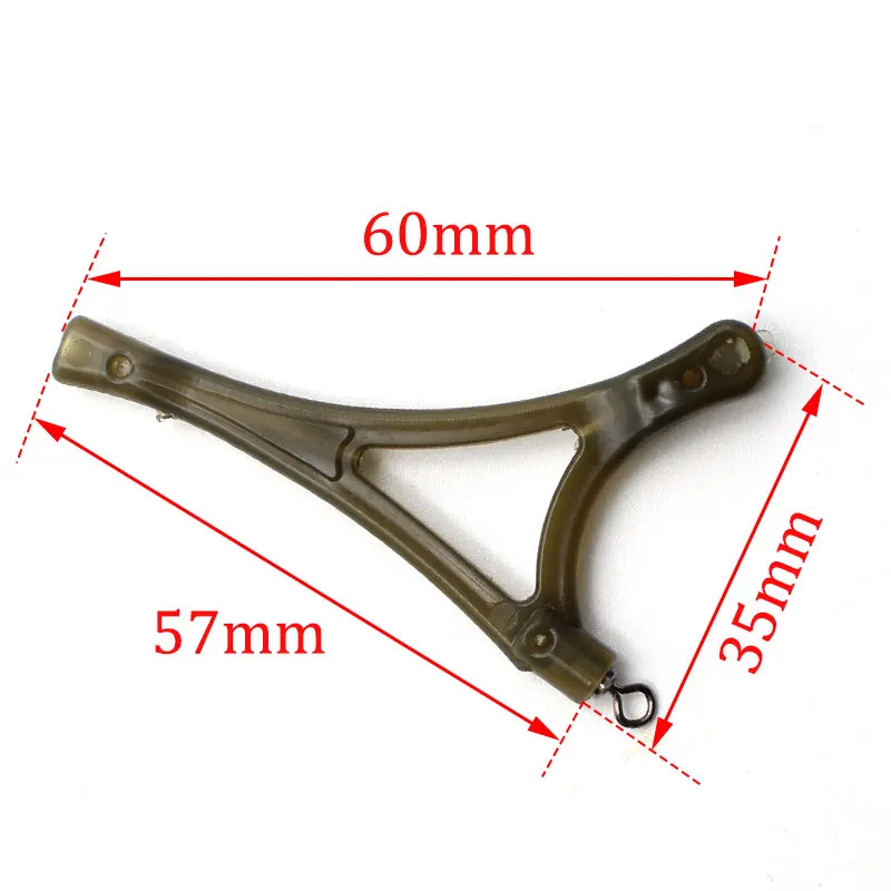 10pcs Carp Fishing Accessories Anti Tangle System For Method Feeder Cage Rigs Tool Side Bends Swivel Fish Tackle Equipment | Спорт и