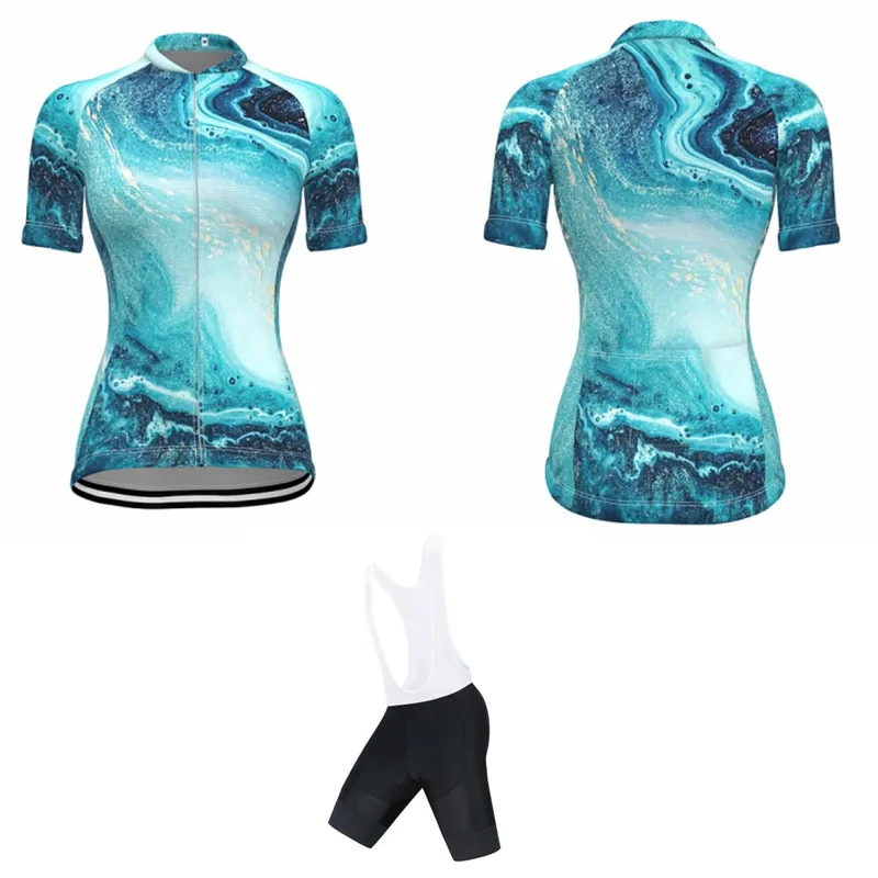 

Женский комплект одежды для велоспорта Ms. bike, летняя футболка с коротким рукавом и шорты с гелевым наполнителем