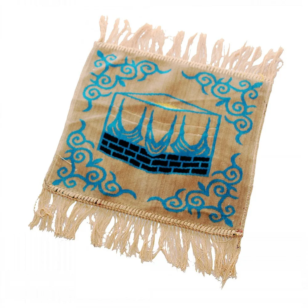 Детский молитвенный портативный маленький мусульманский коврик для молитв Salat