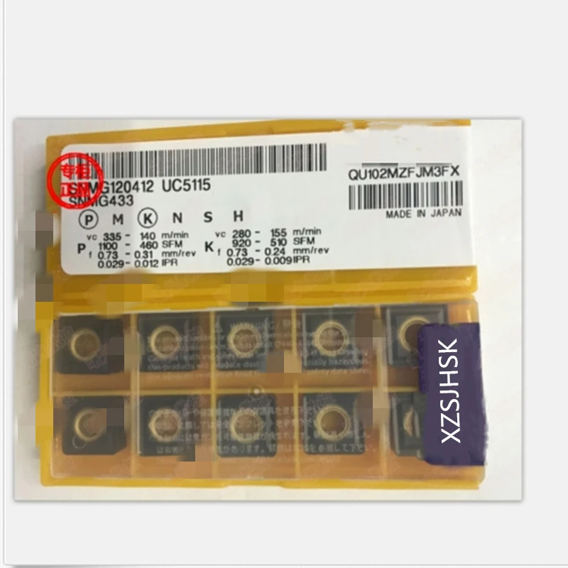

10pcs SNMG120412 UC5115 SNMG433 UC5115 CNC Carbide Inserts Machine Cutting Tools