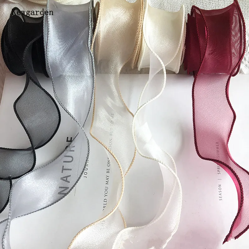 

Оптовая продажа, аксессуары для волос Kewgarden ручной работы, Бант «сделай сам», аксессуары для волос, 1,5 дюйма, 4 см, розетка, Цветочная подарочная упаковка, 38 ярдов