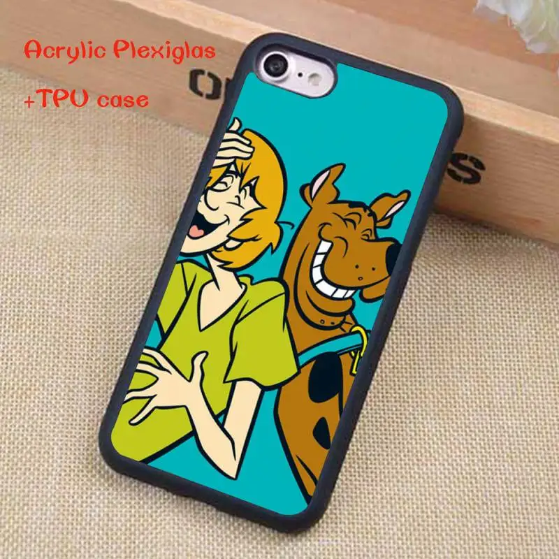 

Scooby Doo Phone Case For iphone 12 11 Pro Max X XR XS SE 2020 6S 7 8 Plus Acrylic Plexiglass TPU