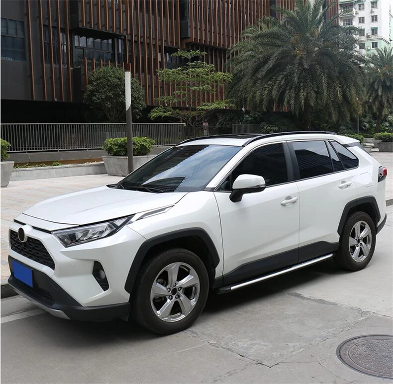 

Roof Rack For TOYOTA RAV4 RAV 4 2019 2020 2021 Aluminum Alloy Rails Bar Luggage Carrier Bars top bar Racks Rail Boxes