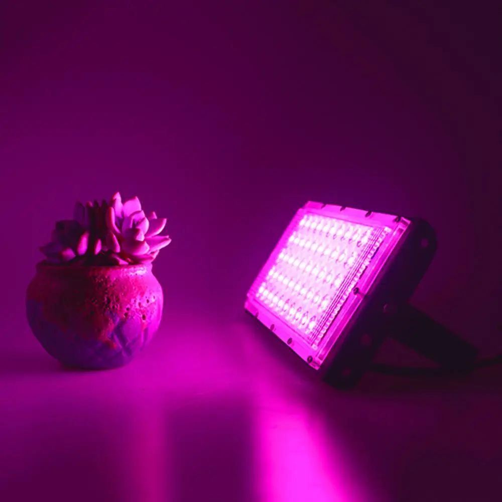 50W LED Grow Light Full Spectrum Waterproof 5000lm Plants Adjustable Stand | Лампы и освещение