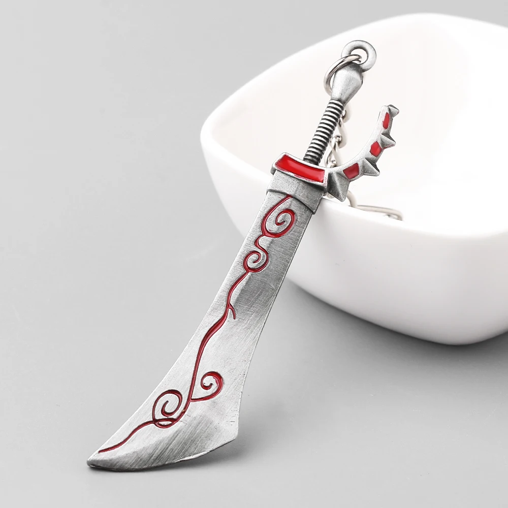 Игры World of WarCrafts брелок король-Лих Frostmourne меч топор-Нож Оружие кинжал металлические фигурки брелок ювелирные изделия для фанатов
