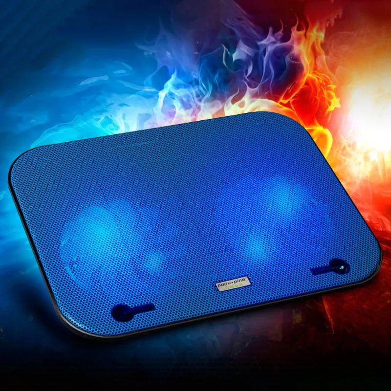 Охлаждающая подставка для ноутбука с usb питанием 2 вентилятора низким уровнем