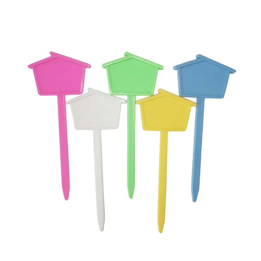 Пластиковый маркер для растений из ПВХ s сада тег толстой t образной формы 13 5*5 6 см