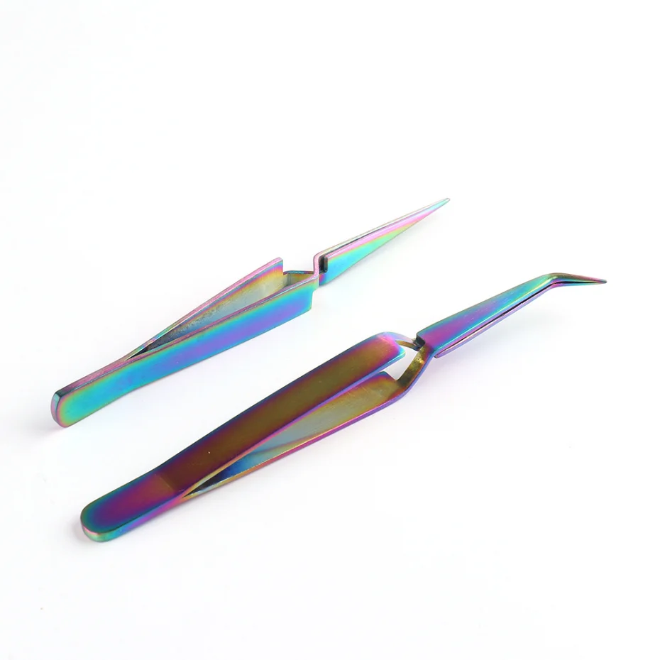 1pc Nail Styling Clip Manicure Art Shaping Tweezer Acrylic Gel Curve Fixed Pinch Eyelash Extension Tools LAFBY1-2 | Красота и