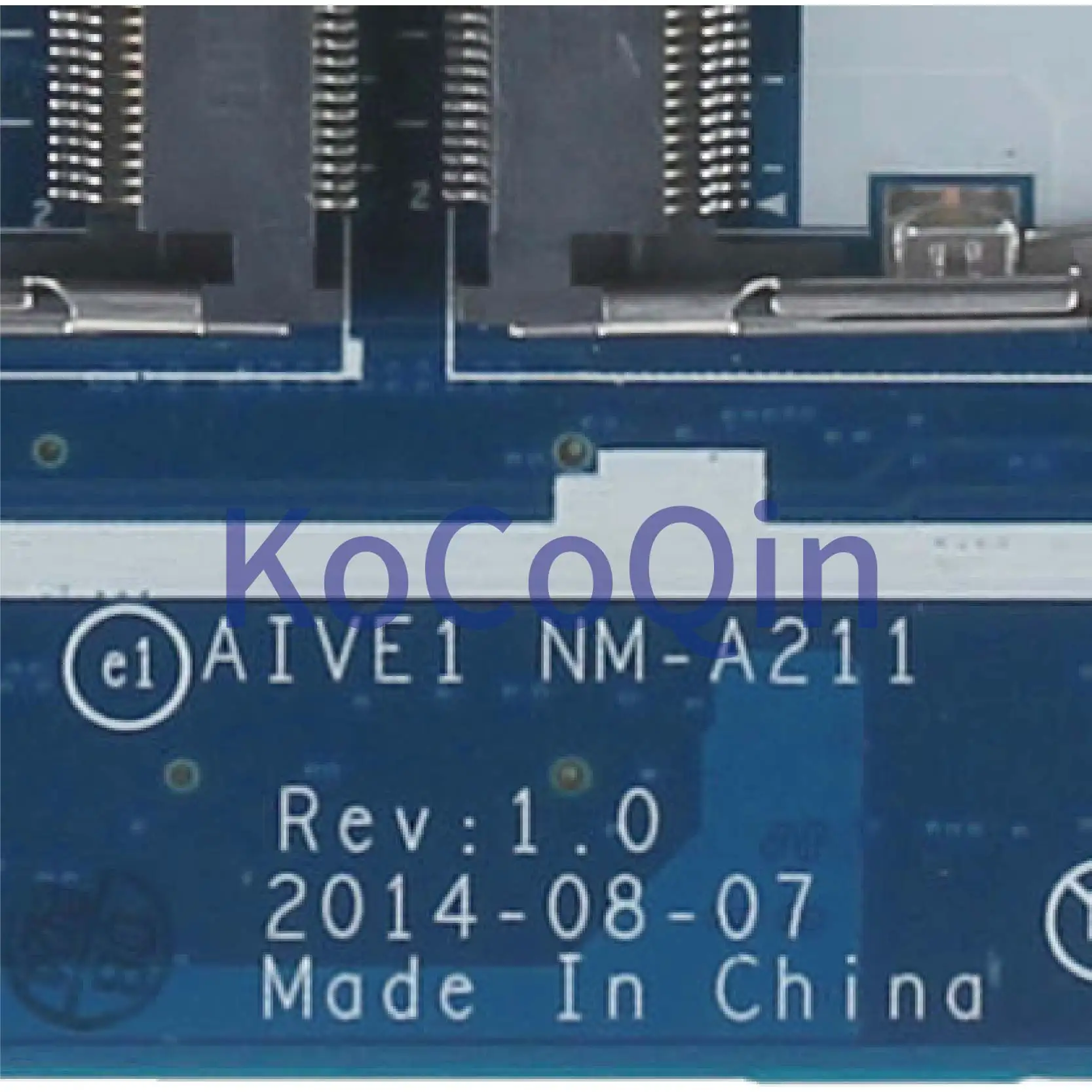 Материнская плата для ноутбука KoCoQin LENOVO ThinkPad E450 E450C I3-5005U системная 00HT778 AIVE1 NM-A211 |