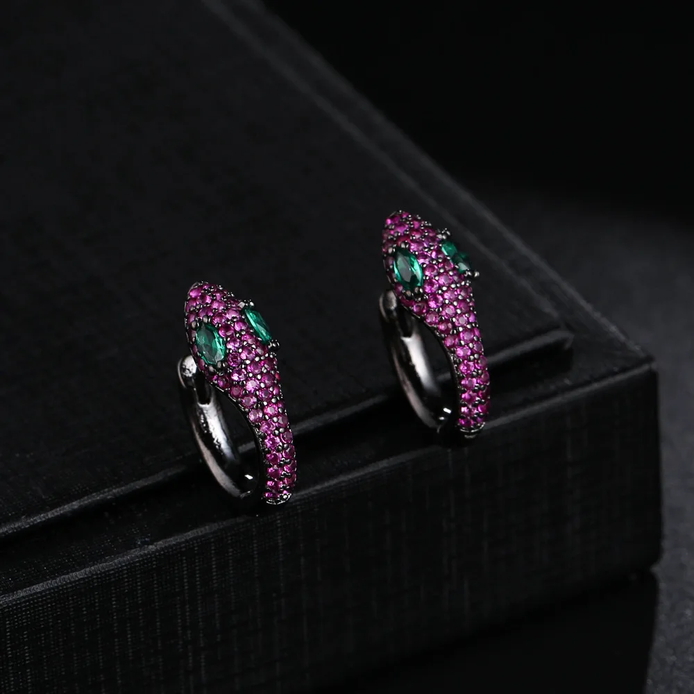 Модные металлические серьги aiboduo новые индивидуальные креативные в виде змеи