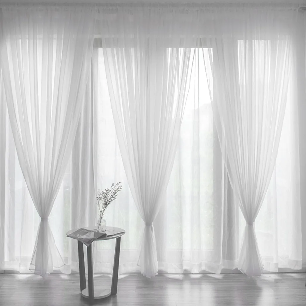 Шторы на окна современные занавески из тюля для гостиной спальни драпировки 100