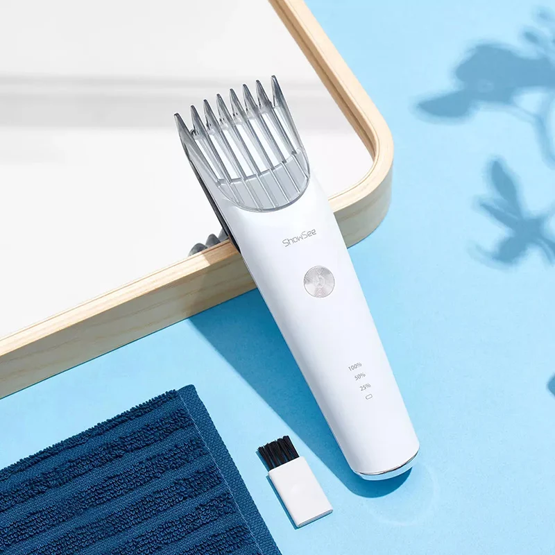Xiaomi Xiaoshi USB электрическая машинка для стрижки волос керамический нож Тип C быстрая