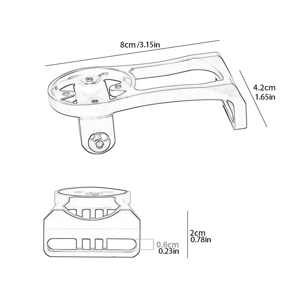 

Aluminum Alloy Bicycle Handlebar Extended Bracket Headlight Mount Bar Computer Holder Lamp Support Extender