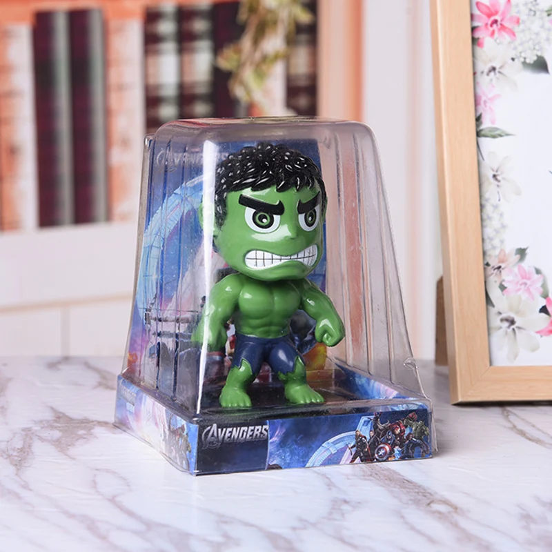 Игрушки на солнечной батарее украшения для автомобиля милая кукла с вибрирующей