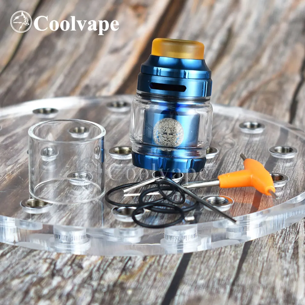 coolvape Zeus RTA Atomizer 3.5ml 4.5ml 510 thread vape tank with vaporizer rta rebuildable e cigatomizer vs X mesh | Электроника