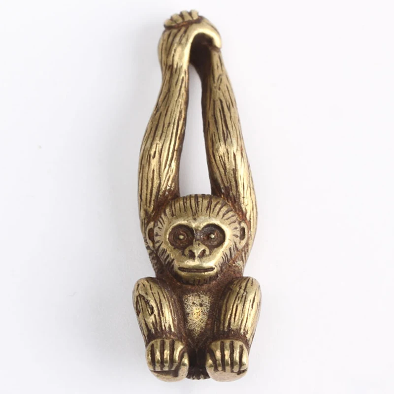 

Statue Monkey Ornament Antique Vintage Craft Display Home Office Desk Decoration