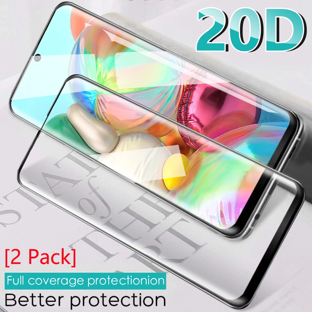 Arvin 2 Pack 20D закаленное стекло для Samsung Galaxy M31 A31 A21 A41 A01 A50 A80 A90 A70 A60 Защита экрана A10 A20