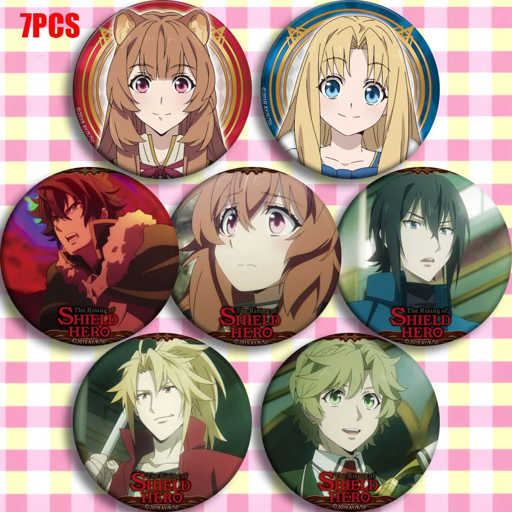 Брошь значок с героем из аниме Восхождение щита| |