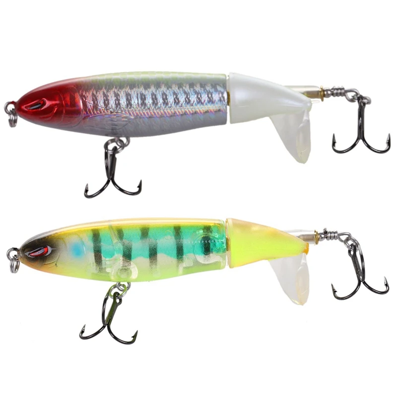 Whopper Popper Topwater рыболовная приманка 13 г 9 см искусственная твердая крючок мягкий
