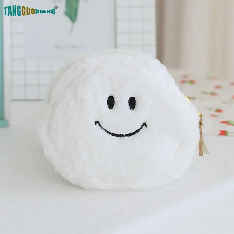 Маленькая сумочка Smile Packet персональный Кошелек для монет плюшевая Сумочка