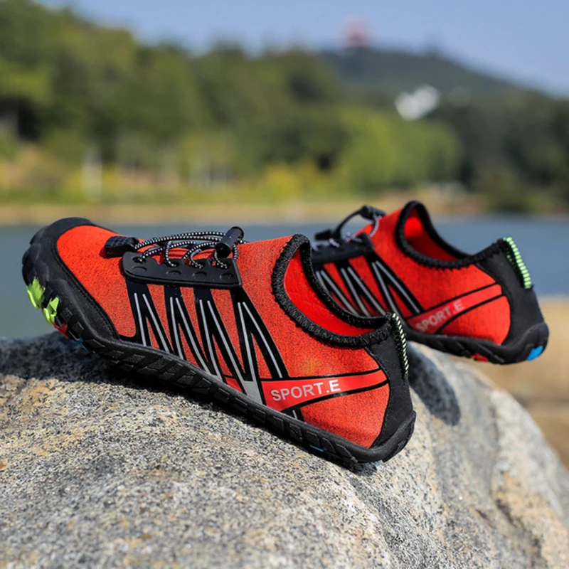Мужская спортивная обувь большого размера быстросохнущая для воды походная пара