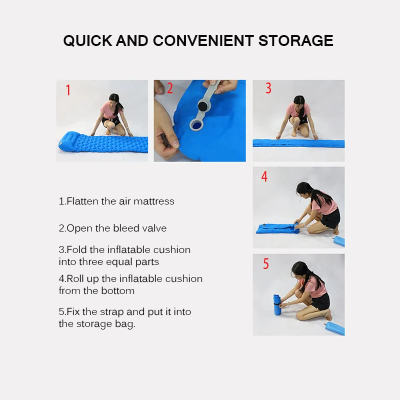 Сверхлегкий коврик для сна кемпинга надувной диван с подушкой удобная подушка