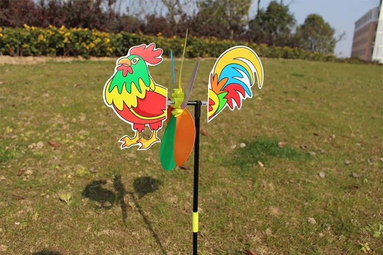 Colorfulgarden украшения DIY 3dthe собака ветряная мельница с животными ветра вертушка волчок двор сад на открытом воздухе Классические игрушки - Цвет: 7