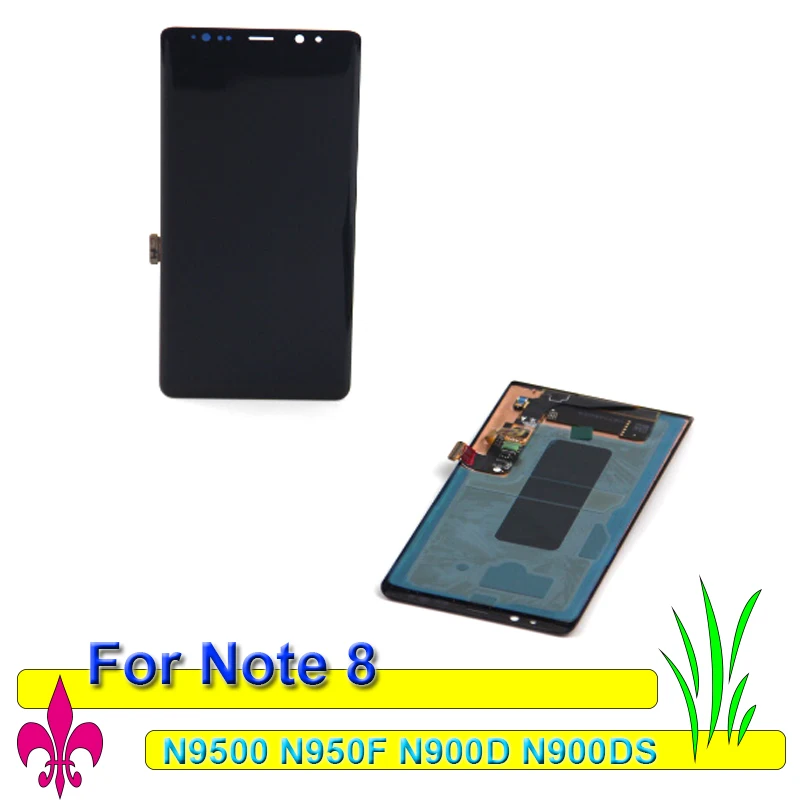 Amoled дисплей ЖК-дисплей для Samsung Note 8 N9500 N950U N950FD экран для Galaxy Note 8 ЖК-дисплей с ожога теней экран